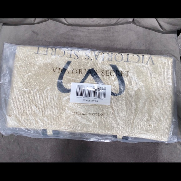 PINK VS GOLD SPARKLE TOTE - Picture 7 of 8